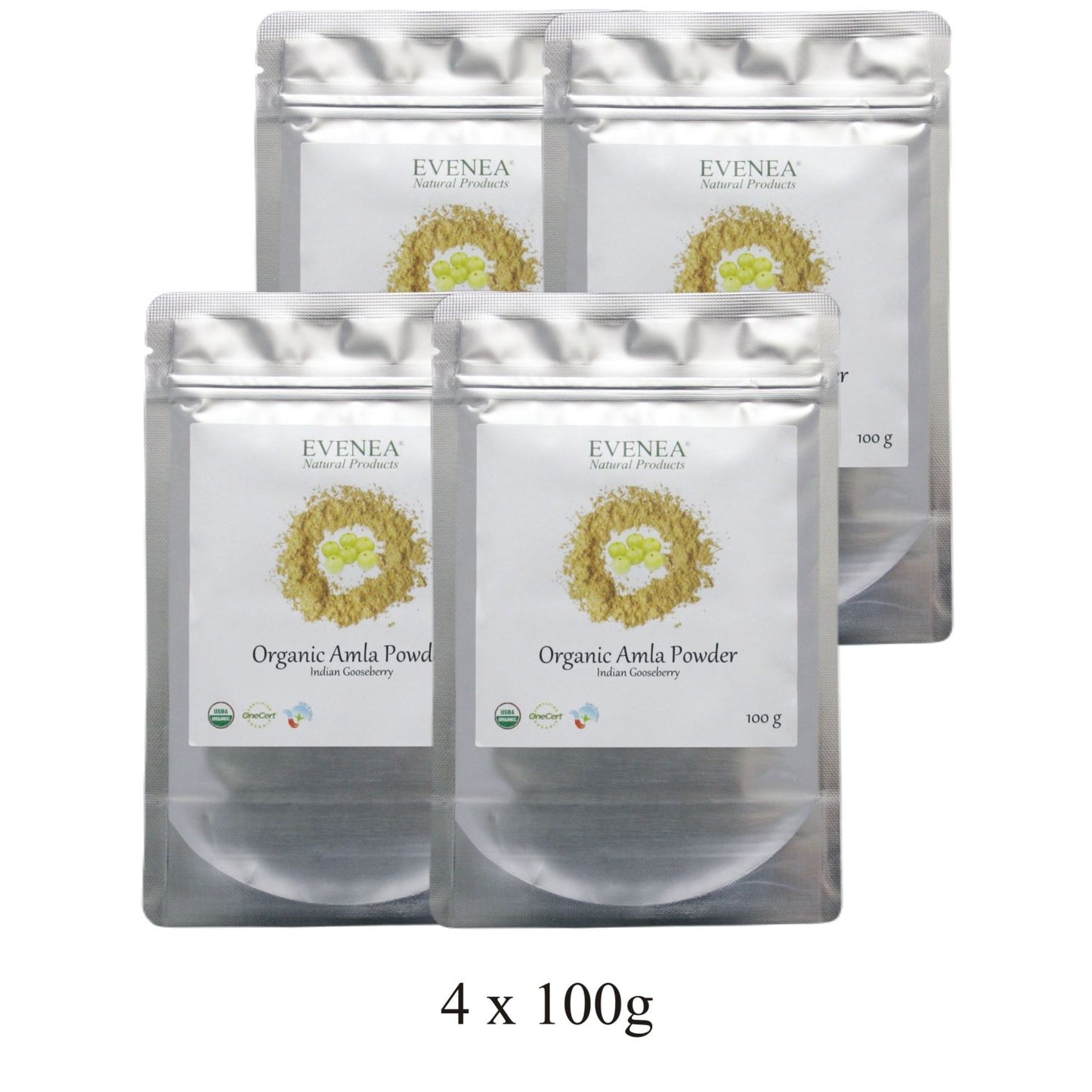 Amla Powder - Pure and Organic (100g pouches)