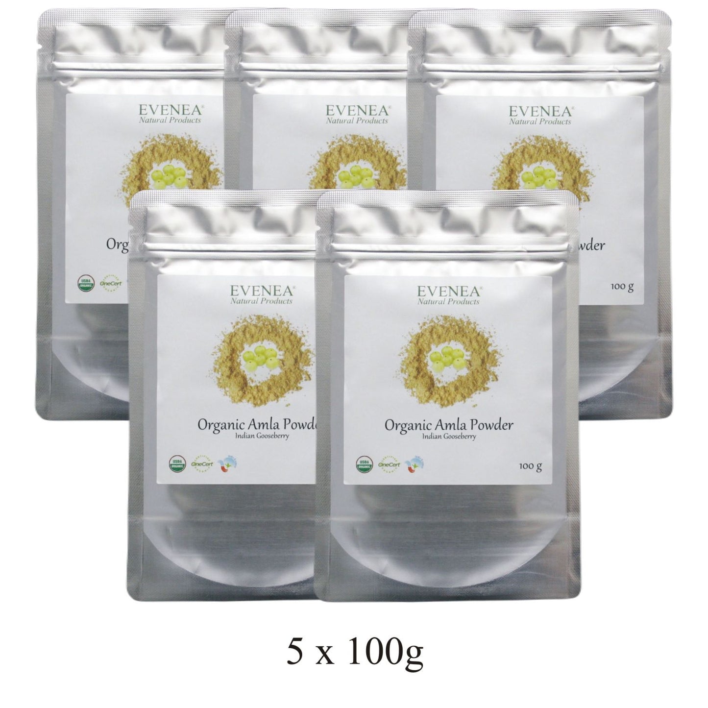 Amla Powder - Pure and Organic (100g pouches)