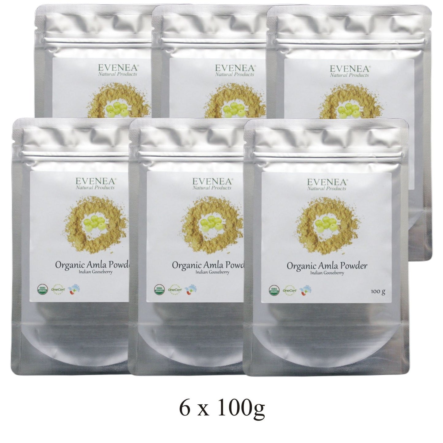 Amla Powder - Pure and Organic (100g pouches)