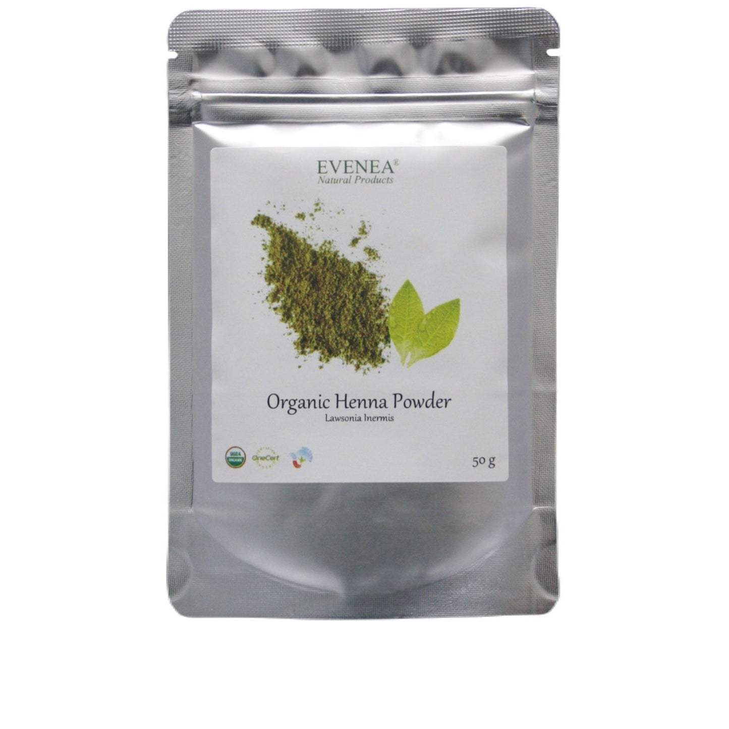 Henna Powder - Pure and Organic (50g pouches)