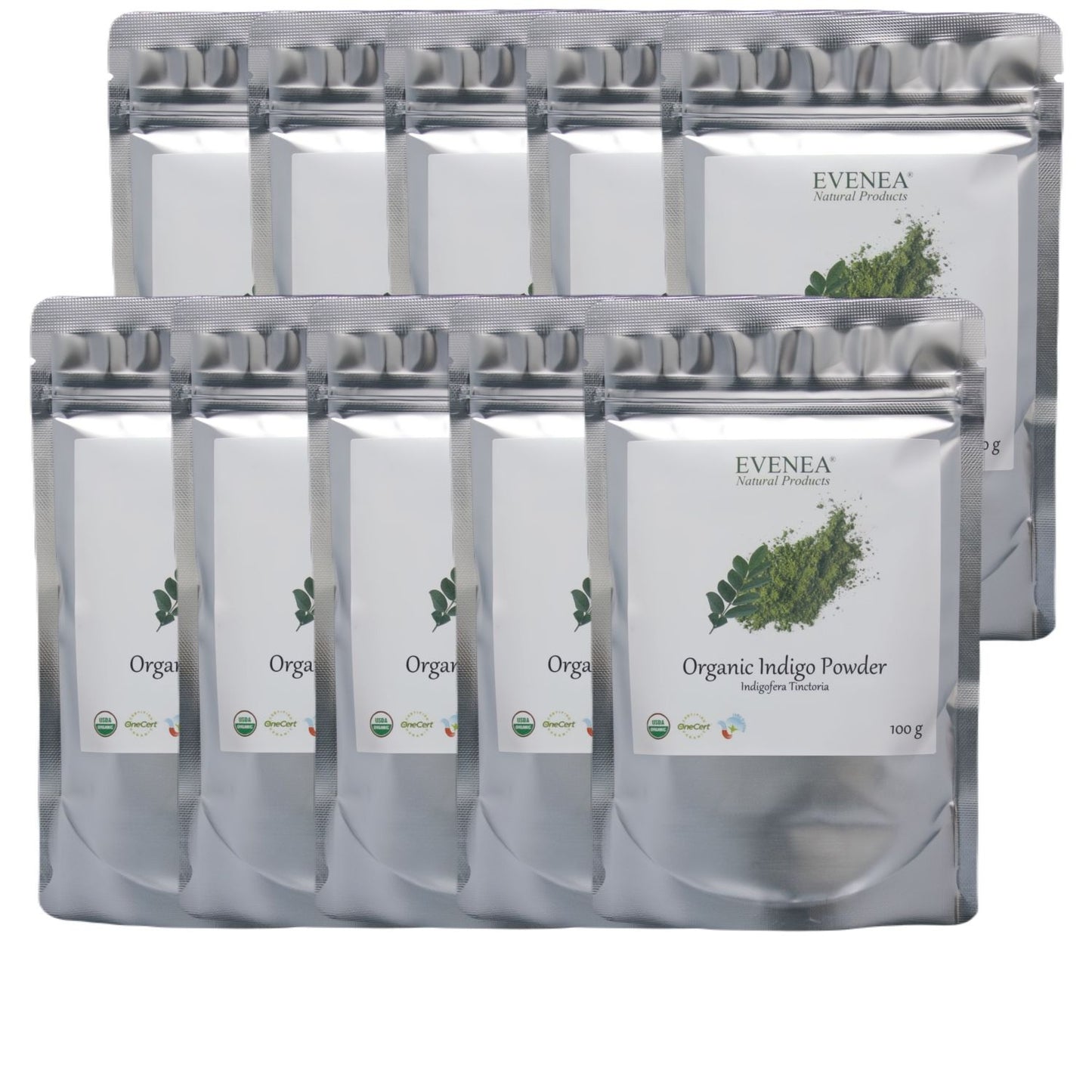 Indigo Powder - Pure and Organic (100g pouches)