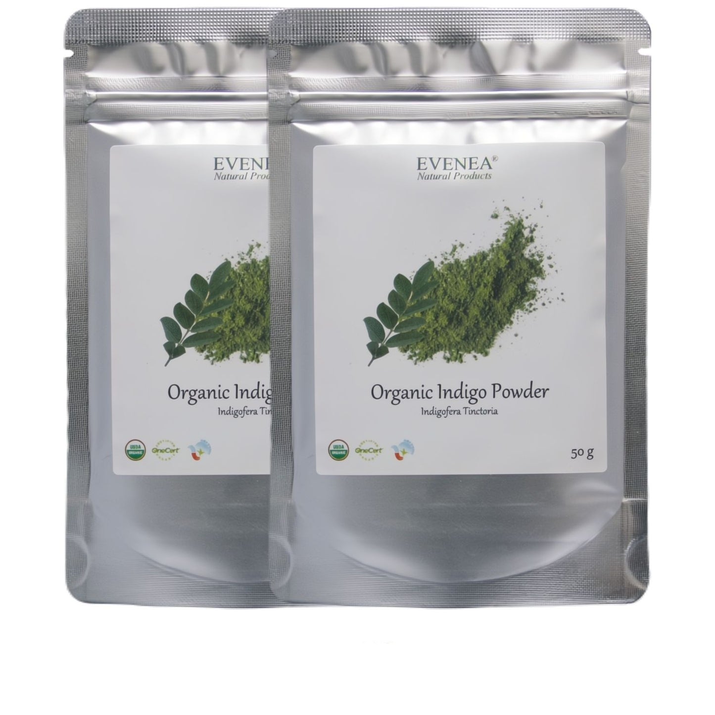 Indigo Powder - Pure and Organic (50g pouches)