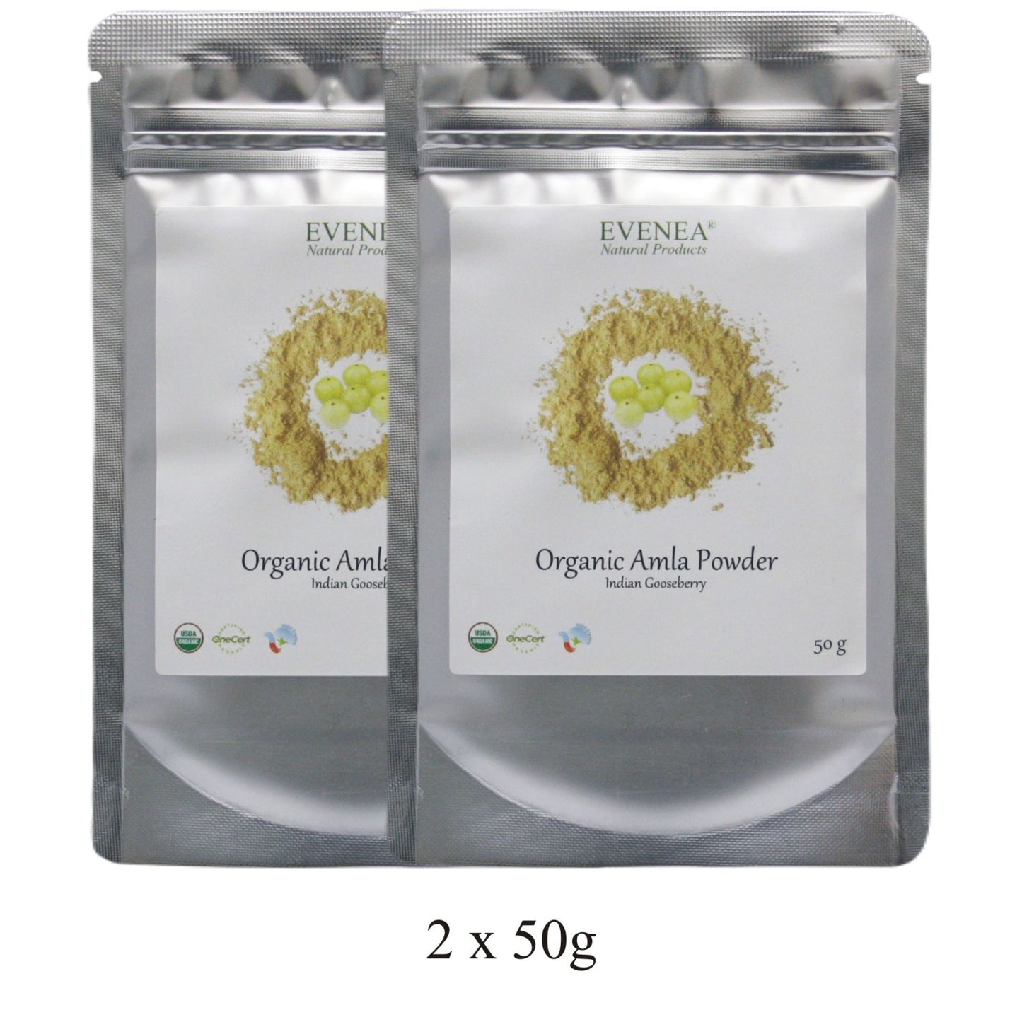 Amla Powder - Pure and Organic (50g pouches)