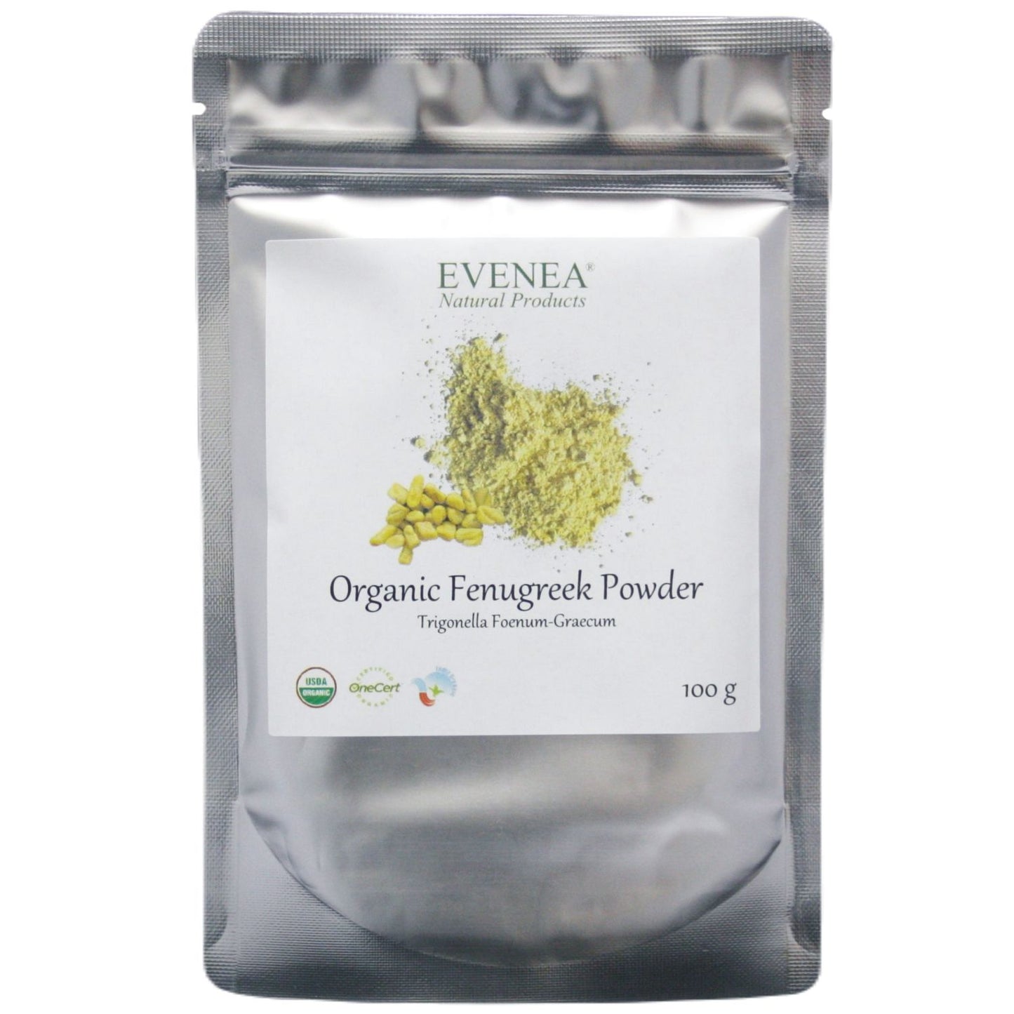 Fenugreek Powder - Pure and Organic (100g pouches)