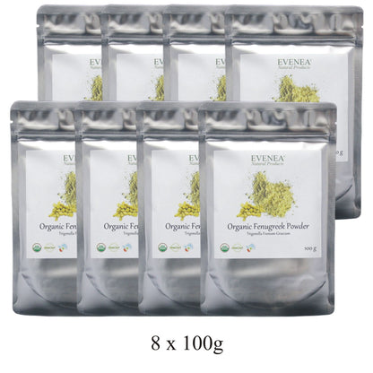 Fenugreek Powder - Pure and Organic (100g pouches)