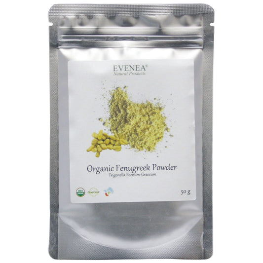 Fenugreek Powder - Pure and Organic (50g pouches)