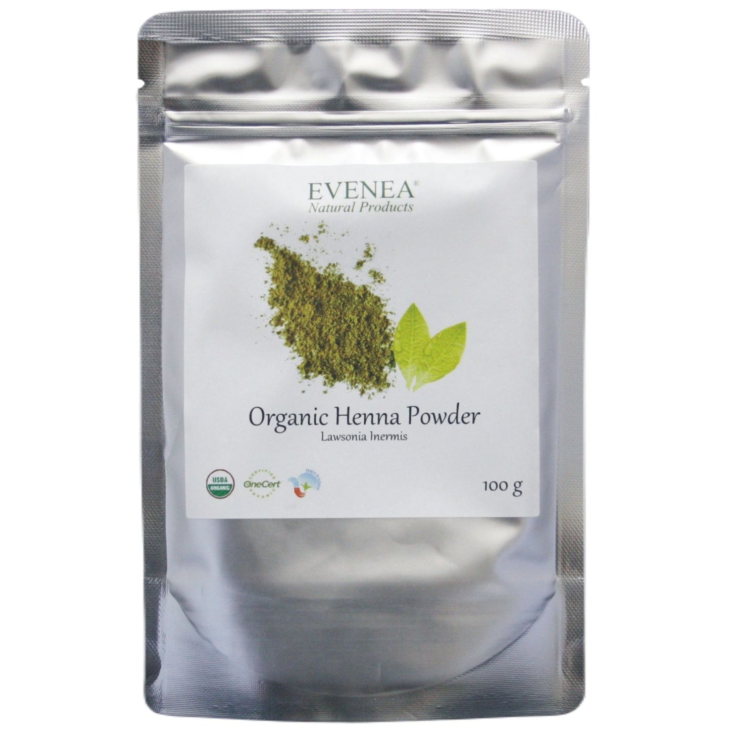 Henna Powder - Pure and Organic (100g pouches)