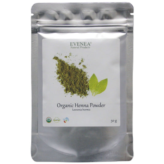 Henna Powder - Pure and Organic (50g pouches)