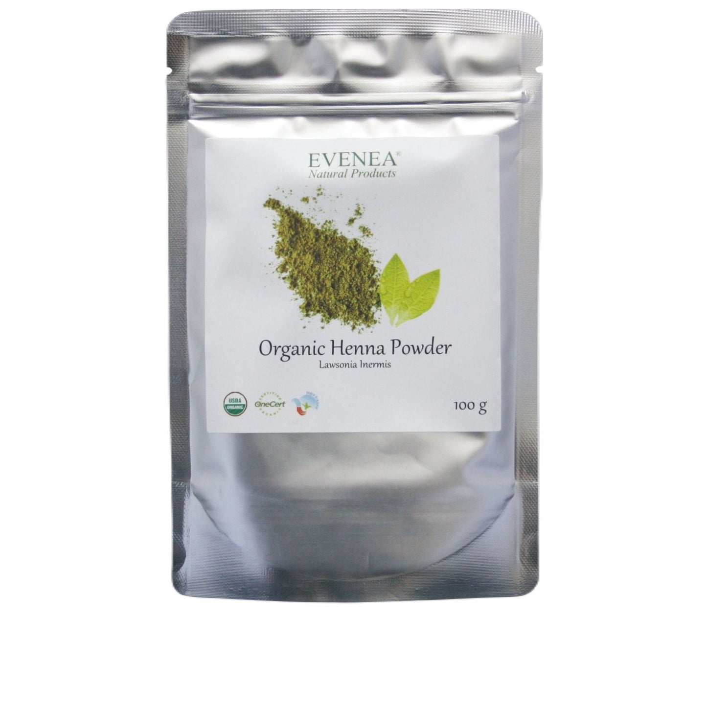 Henna Powder - Pure and Organic (100g pouches)