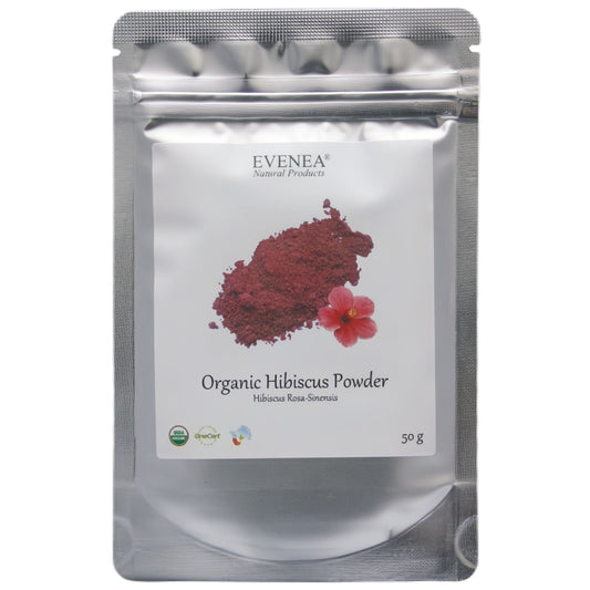 Hibiscus Powder - Pure and Organic (50g pouches)