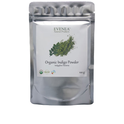Indigo Powder - Pure and Organic (100g pouches)