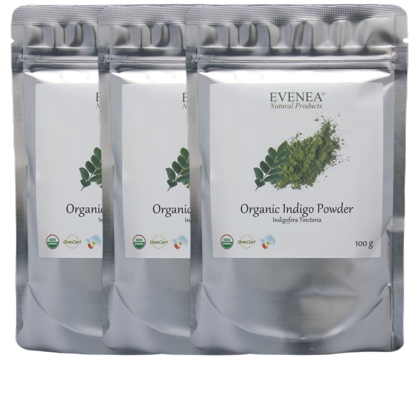 Indigo Powder - Pure and Organic (100g pouches)