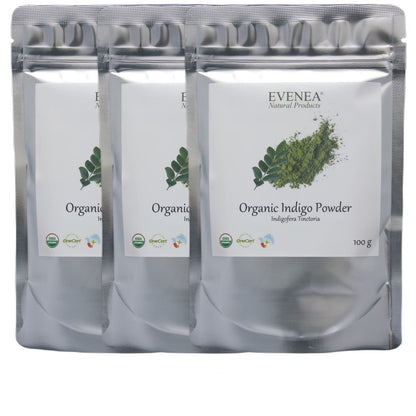 Indigo Powder - Pure and Organic (100g pouches)