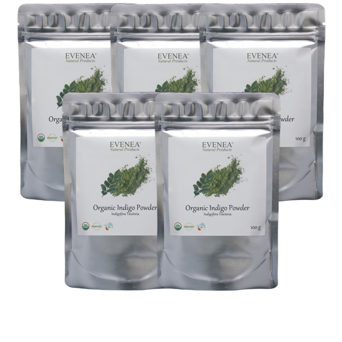 Indigo Powder - Pure and Organic (100g pouches)