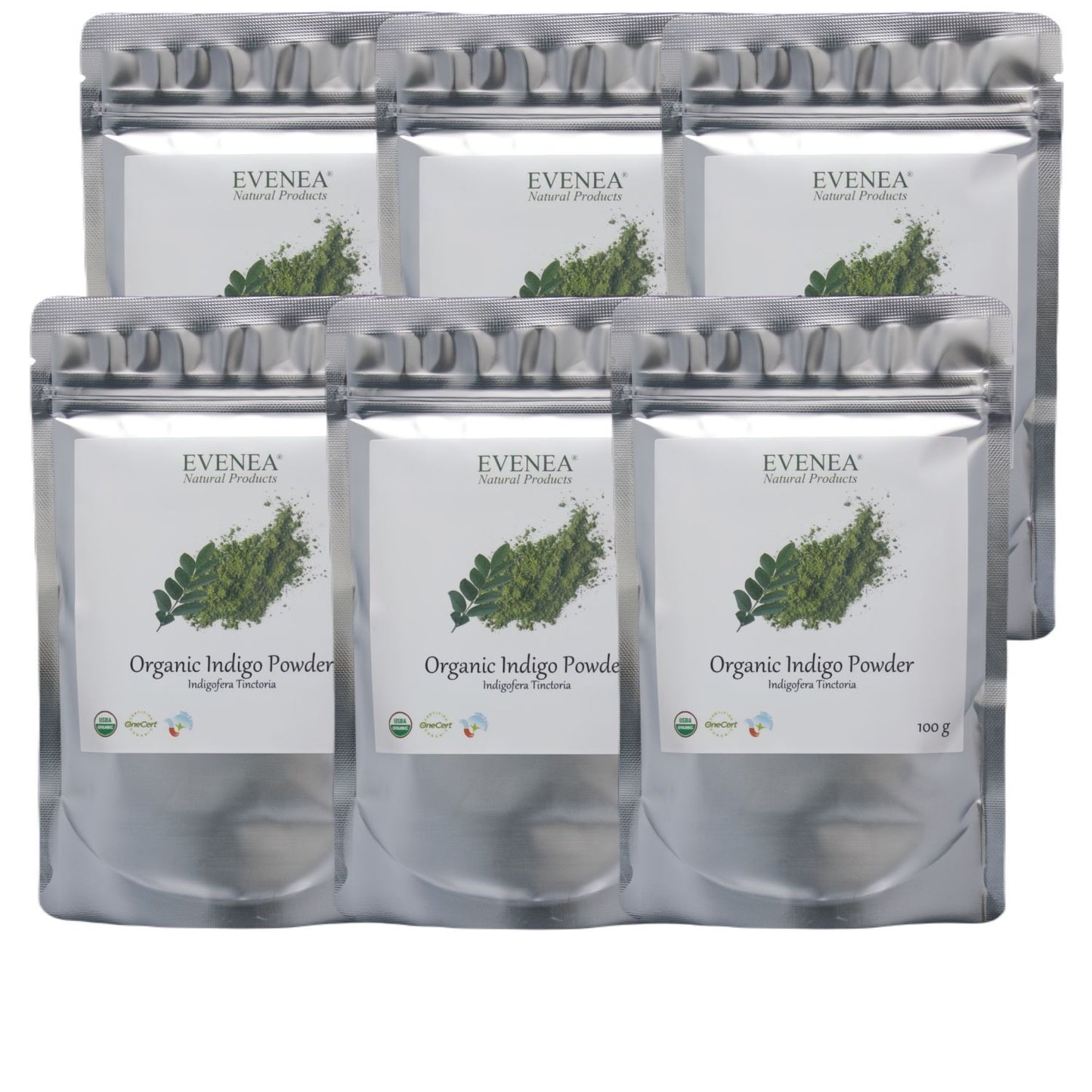 Indigo Powder - Pure and Organic (100g pouches)