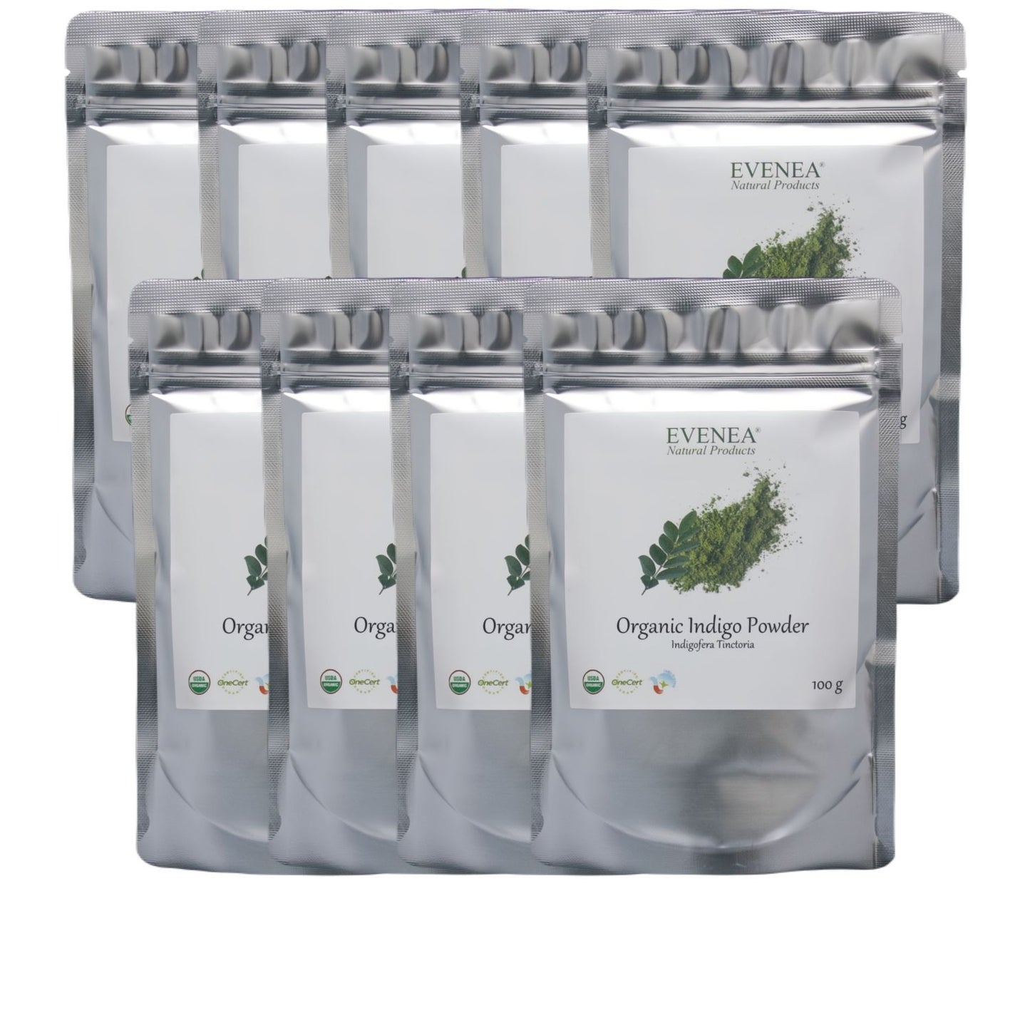 Indigo Powder - Pure and Organic (100g pouches)