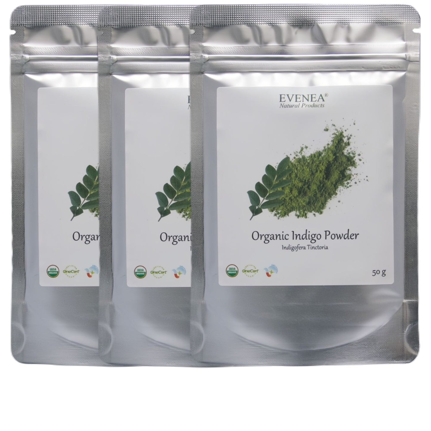 Indigo Powder - Pure and Organic (50g pouches)